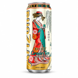 AriZona Чай Diet Green Tea with Ginseng 650 мл