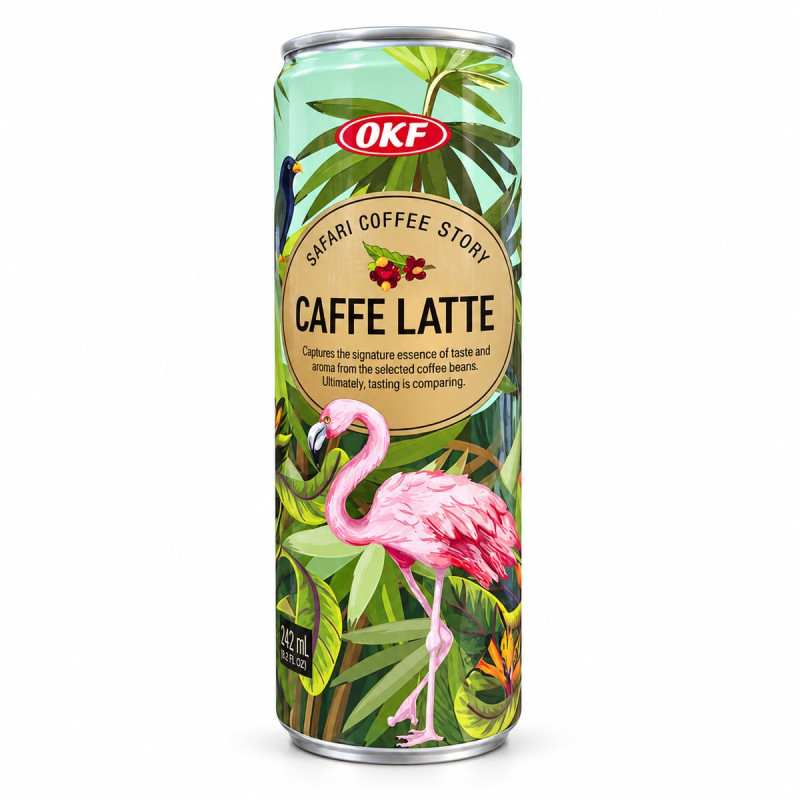 OKF Кофейный напиток Safari Coffee Story Caffe Latte 240 мл