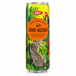 OKF Кофейный напиток Safari Coffee Story Caramel Macchiato 340 мл