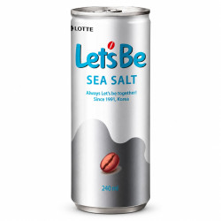 Lotte Кофейный напиток Let's Be Sea Salt 240 мл