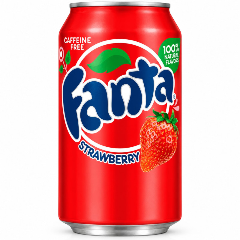 Fanta Газированный напиток Strawberry 355 мл