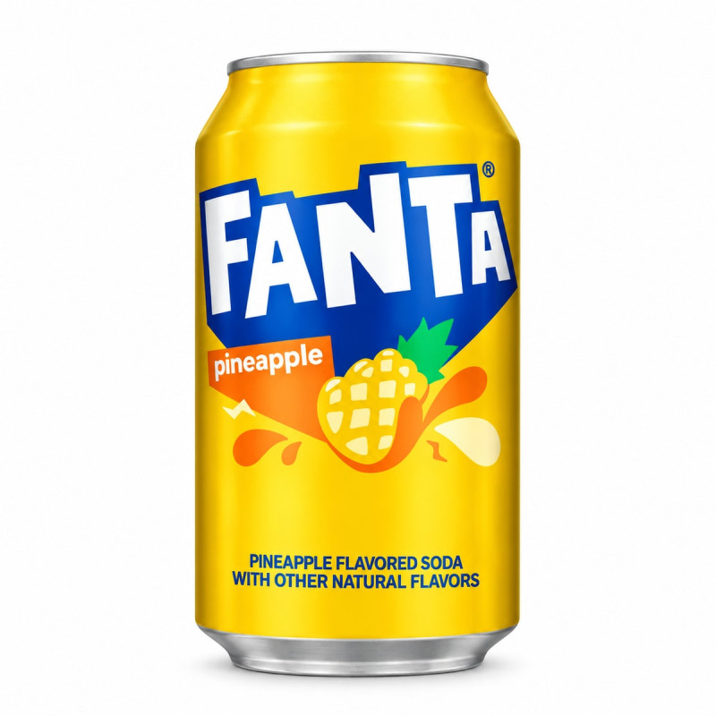 Fanta Газированный напиток Pineapple 355 мл