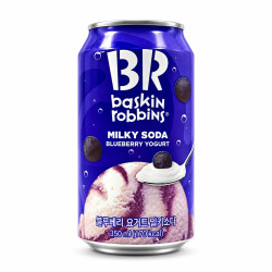 Baskin Robbins Milky Soda Blueberry Yogurt 350 мл