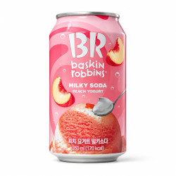 Baskin Robbins Milky Soda Peach Yogurt 350 мл