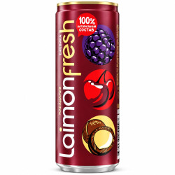 Laimon Fresh Wild Cherry Macadamia Blackberry 330 мл