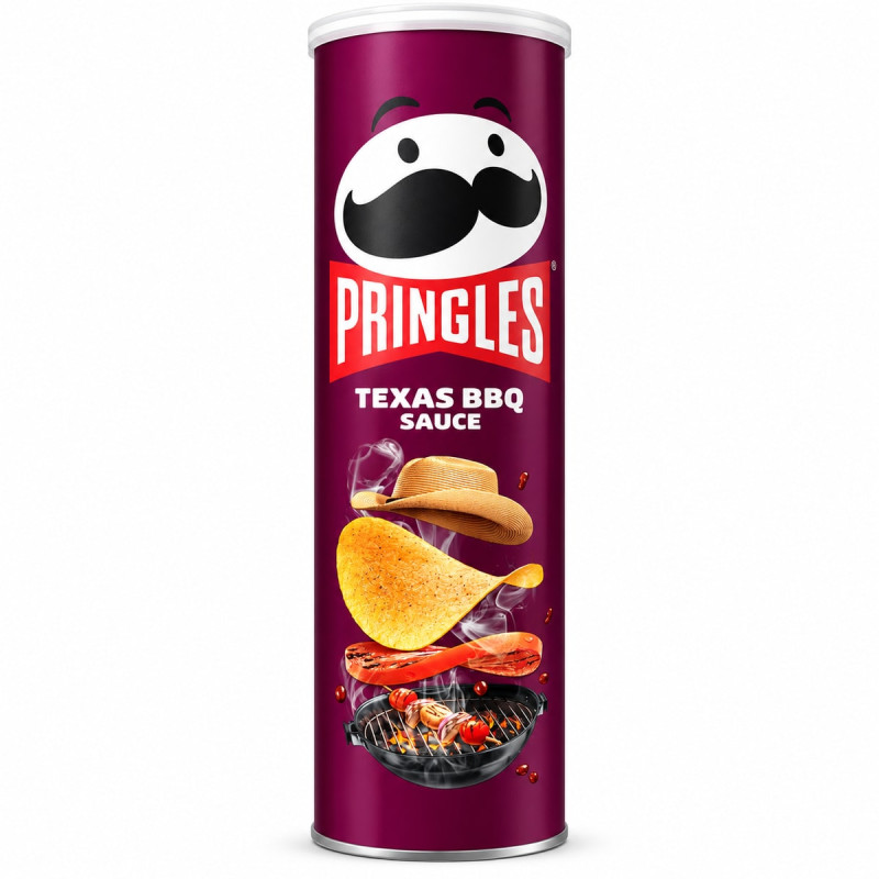 Pringles Чипсы Texas BBQ Sauce 165 г
