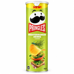 Pringles Чипсы Mediterranean Herbs 165 г