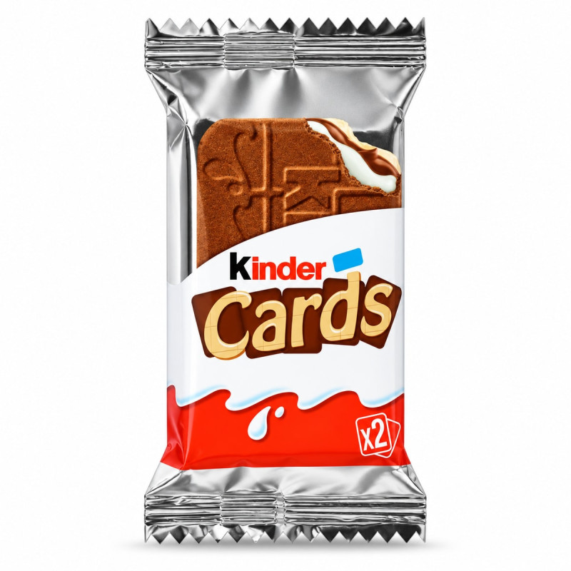 Kinder Вафельное печенье Cards 25.6 г