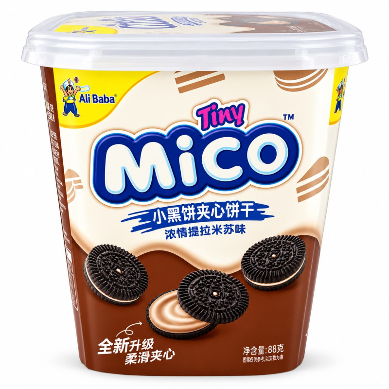 Ali Baba Tiny Mico Печенье Tiramisu 88 г