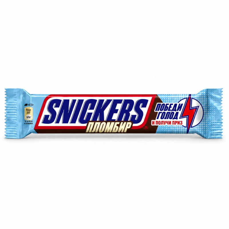 Snickers Батончик Пломбир 81 г