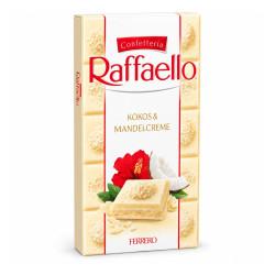 Ferrero Raffaello Шоколад Кокос и миндальный крем 90 г