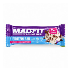 MADFIT Протеиновый батончик Пломбир с шоколадным хаосом 50 г