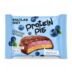 KULTLAB Протеиновое пирожное DIET Северная черника 60 г