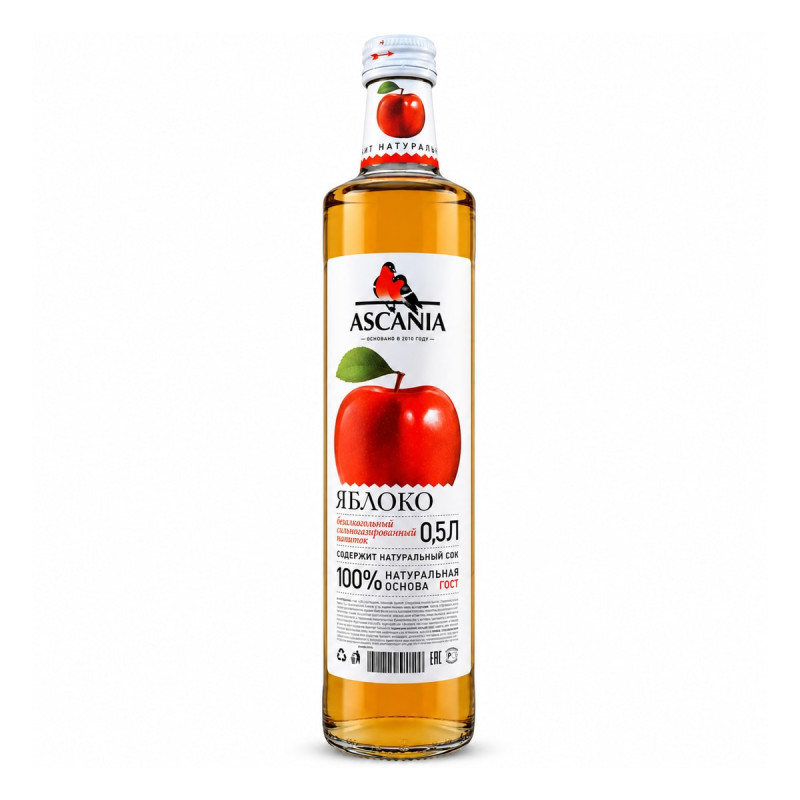 Ascania Лимонад Яблоко 0.5 л