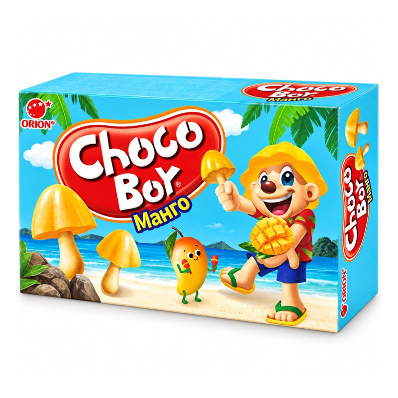 Choco Boy Печенье Orion Манго 45 г