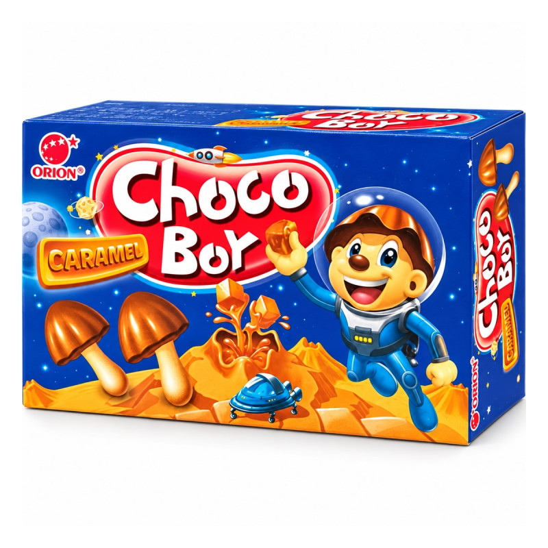 Choco Boy Печенье Orion Карамель 45 г