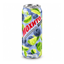 Очаково Напиток Мохито Fresh Голубика 0.45 л