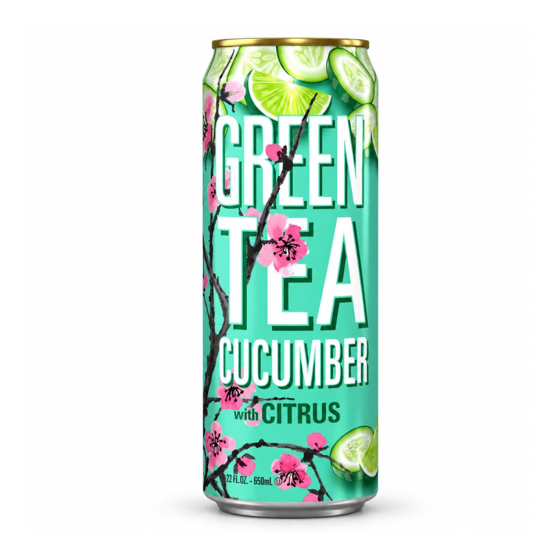 Arizona Холодный чай Green Tea Cucumber with Citrus 0.65 л
