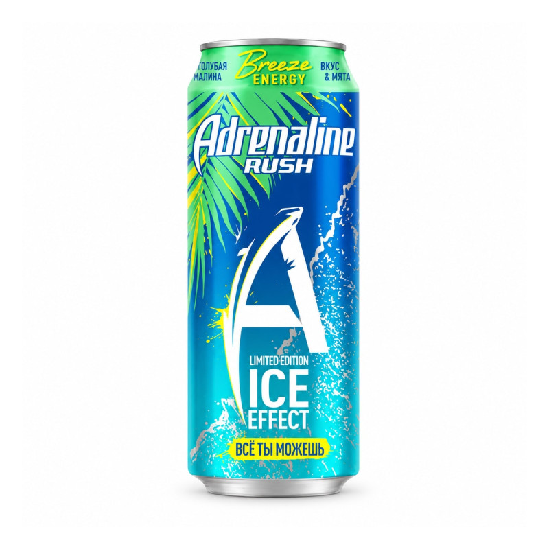 Adrenaline Rush Энергетический напиток Ice Effect 0.449 л
