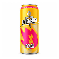 Lit Energy Энергетический напиток Персик 0.45 л