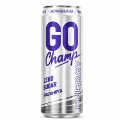 Go Champ Энергетический напиток Zero Sugar Йошта и ирга 0.45 л