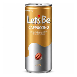 Lotte Кофейный напиток Let's Be Cappuccino 0.24 л