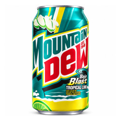Mountain Dew Baja Blast Tropical Lime 0.355 л