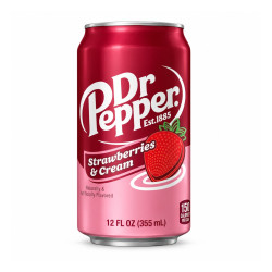 Dr Pepper Strawberries & Cream 0.355 л