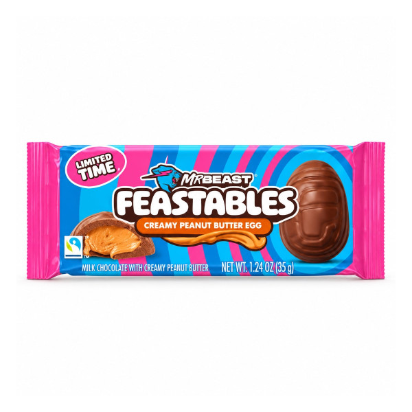 MrBeast Feastables Creamy Peanut Butter Egg 35 г