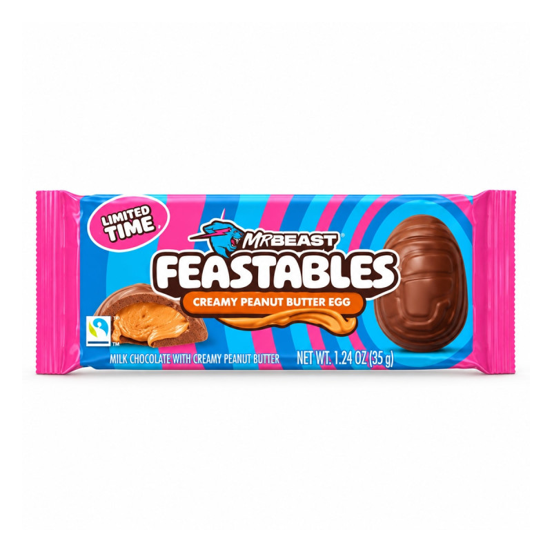 MrBeast Feastables Creamy Peanut Butter Egg 35 г