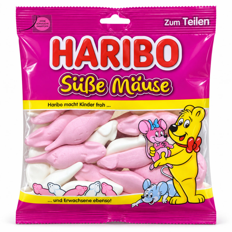Haribo Конфеты Süße Mäuse 175 г