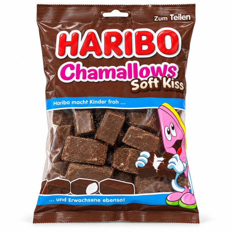 Haribo Маршмеллоу Chamallows Soft Kiss 200 г