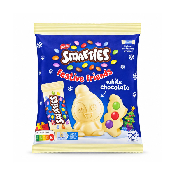 Nestlé Smarties Festive friends white chocolate 65 г
