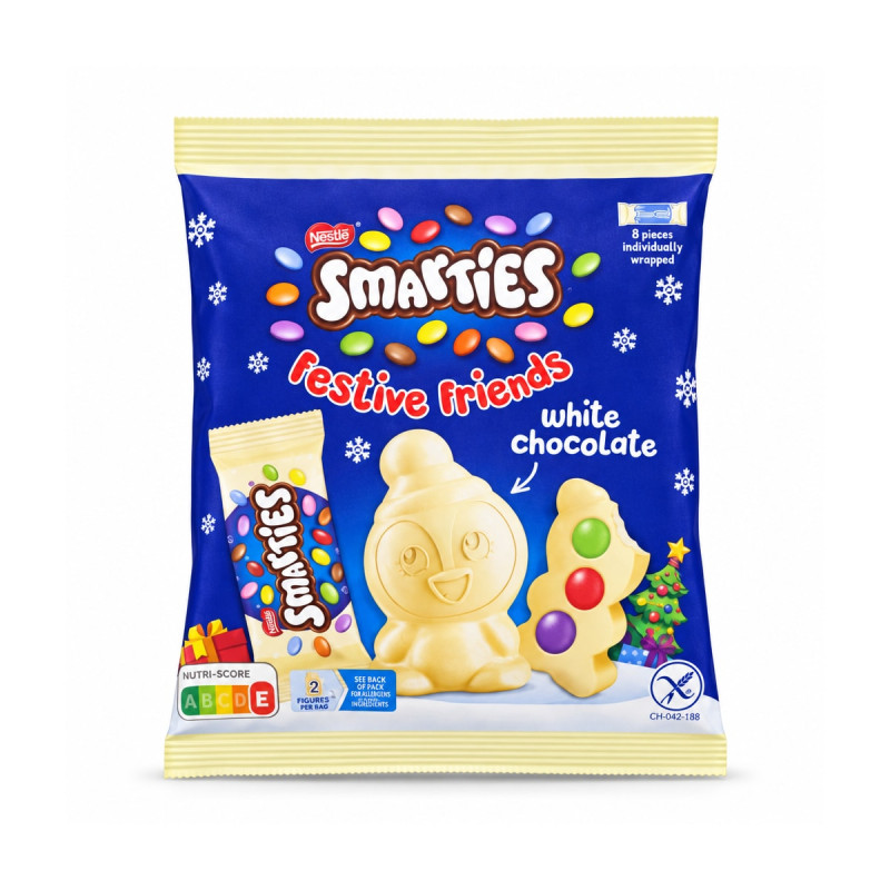 Nestlé Smarties Festive friends white chocolate 65 г