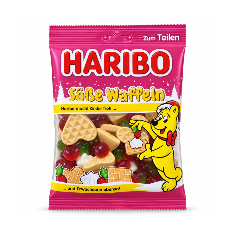 Haribo Süße Waffeln 175 г