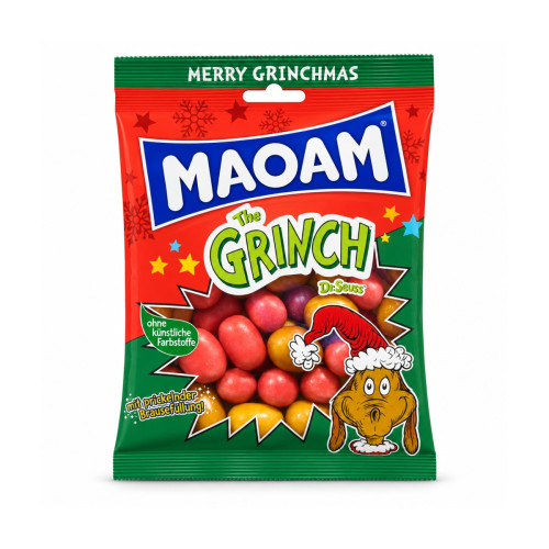 Maoam The Grinch Dr.Seuss Cola Kirsche 175 г Maoam The Grinch Dr.Seuss Cola Kirsche 175 г