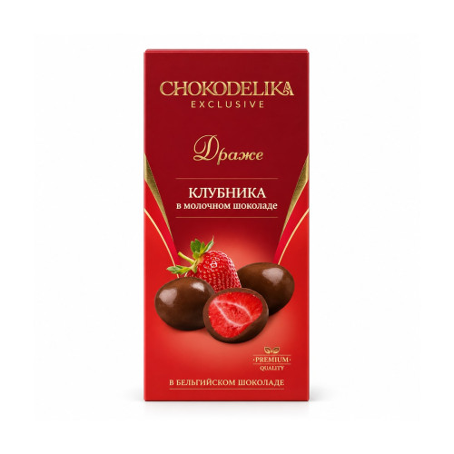CHOKODELIKA Клубника в молочном шоколаде