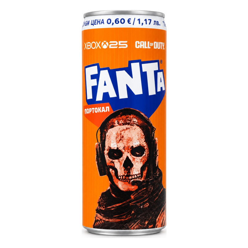 Fanta Портокал Апельсин 0,250 мл