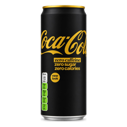 Coca-Cola Zero Caffeine 0,330 мл