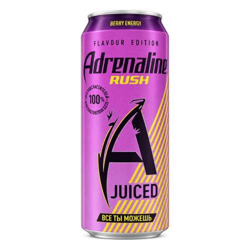 Adrenaline Rush Berry Energy 0,449 л