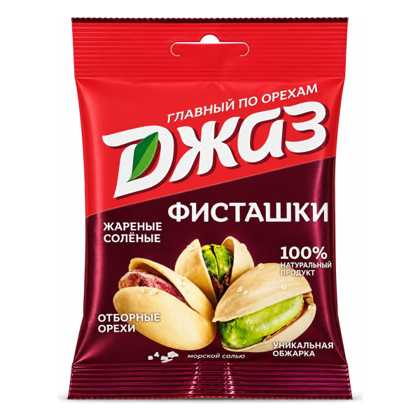 Джаз Фисташки жареные соленые 40 г