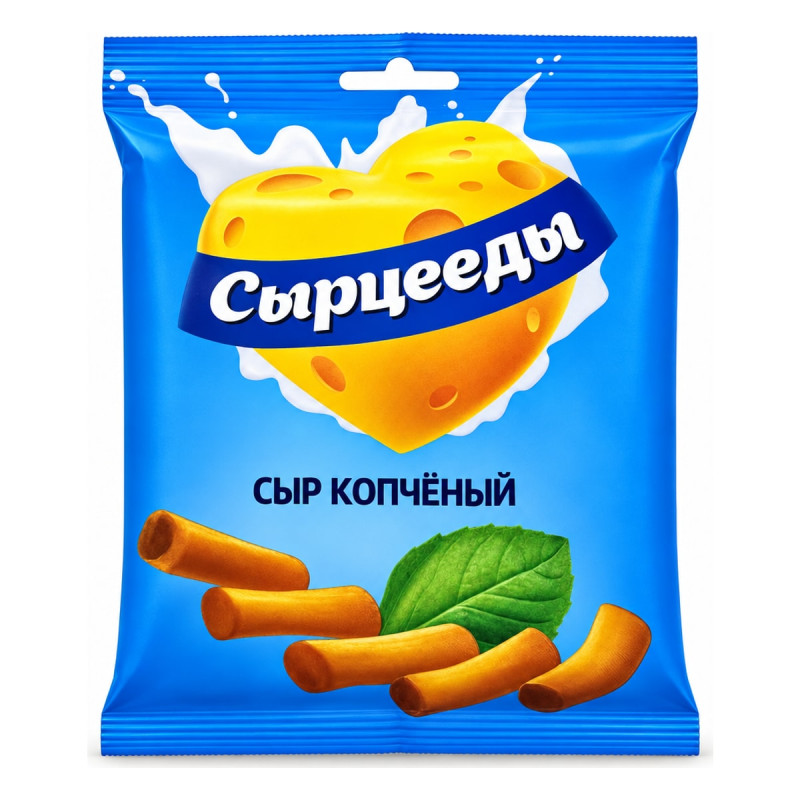 Сырцееды Сыр копченый 23 г