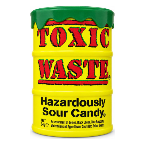 Toxic Waste Hazardously sour candy