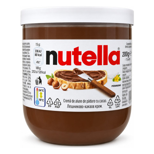 Nutella Nutella 200 г Nutella Nutella 200 г