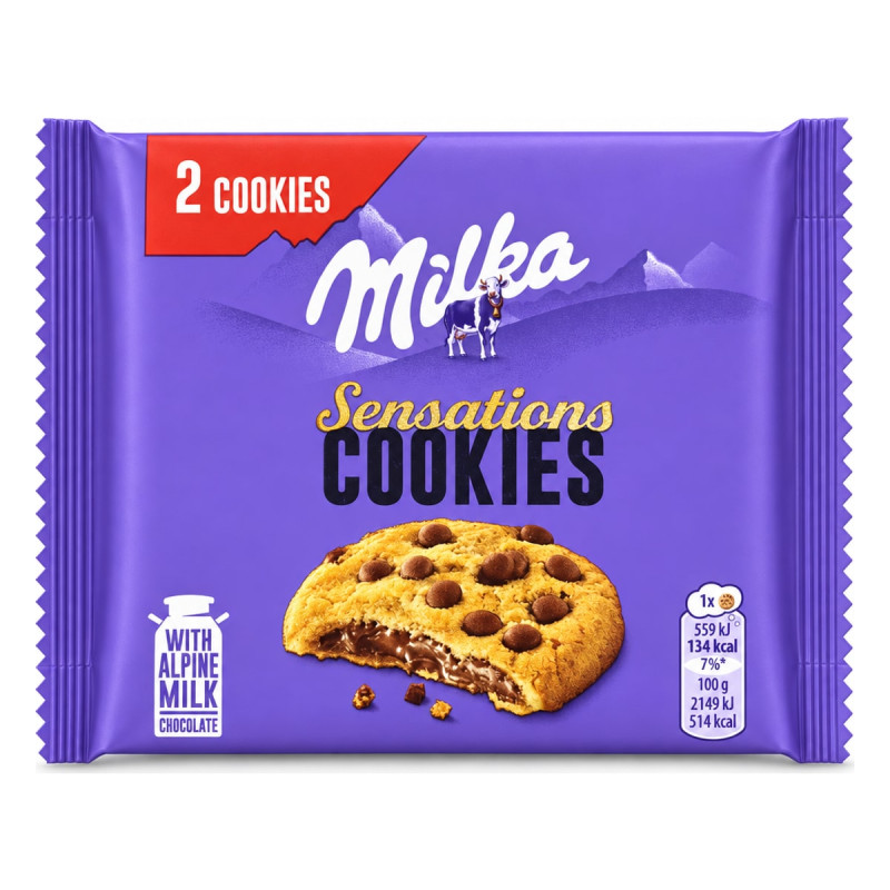 Milka Sensations cookies 52 г