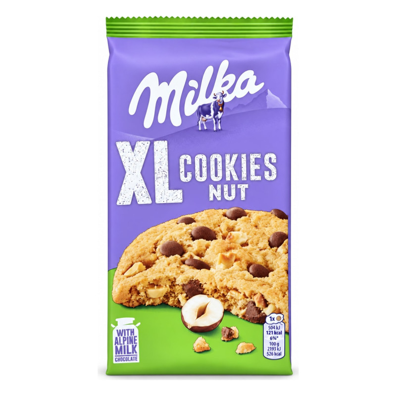 Milka Cookies nut 184 г