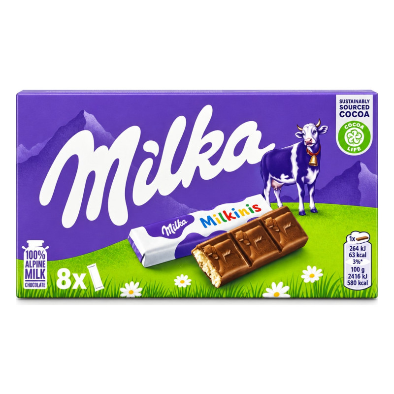 Milka Milk chokolate with cremy filing 87,5 г
