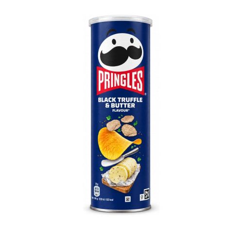 Pringles Black Truffle & Butter 165 г Pringles Black Truffle & Butter 165 г
