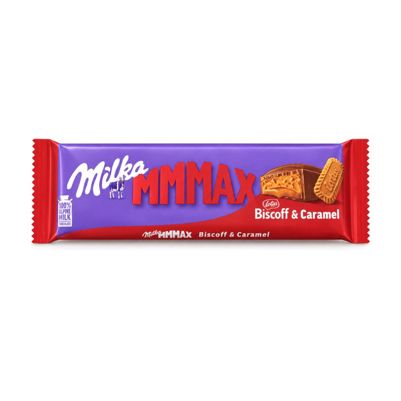 Milka MMMAX Biscoff & Caramel