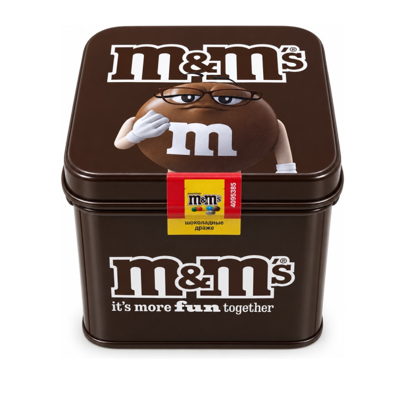 M&M’s M&M's шоколадные драже в металлической коробке